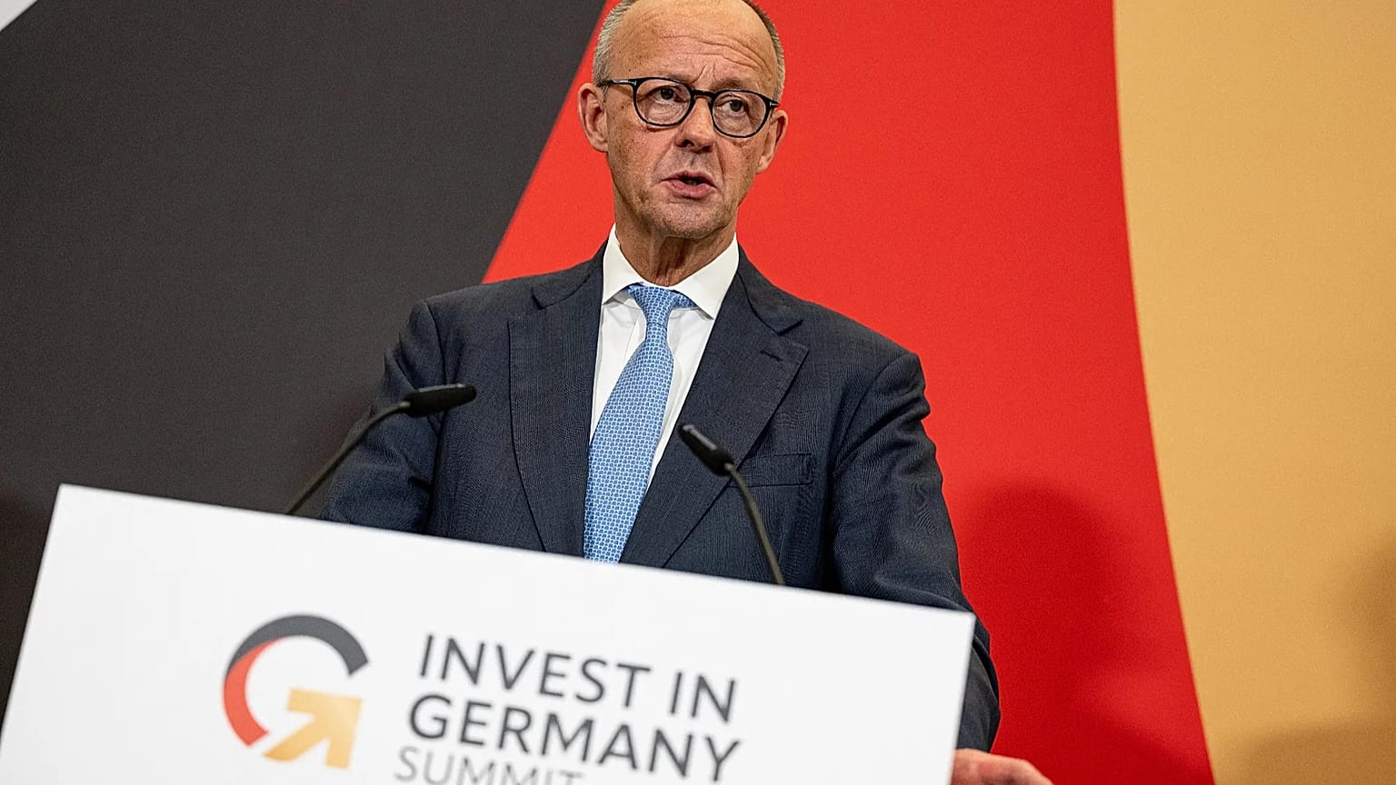 Merz is hoping to boost investment in Germany. 20 October, 2027