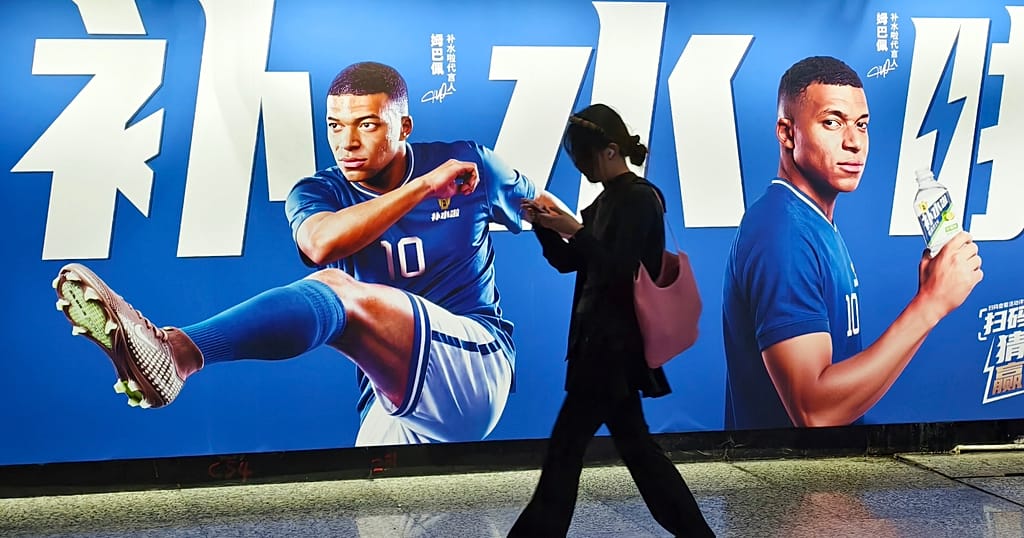 Mbappé loses support of Chinese sponsors after video deemed sensitive
