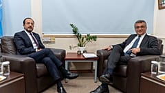 Νίκος Χριστοδουλίδης και Τουφάν Ερχιουρμάν