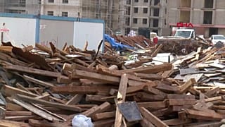 Imágenes de la obra tras el paso de la tormenta