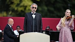 Opera sanatçısı Andrea Bocelli.