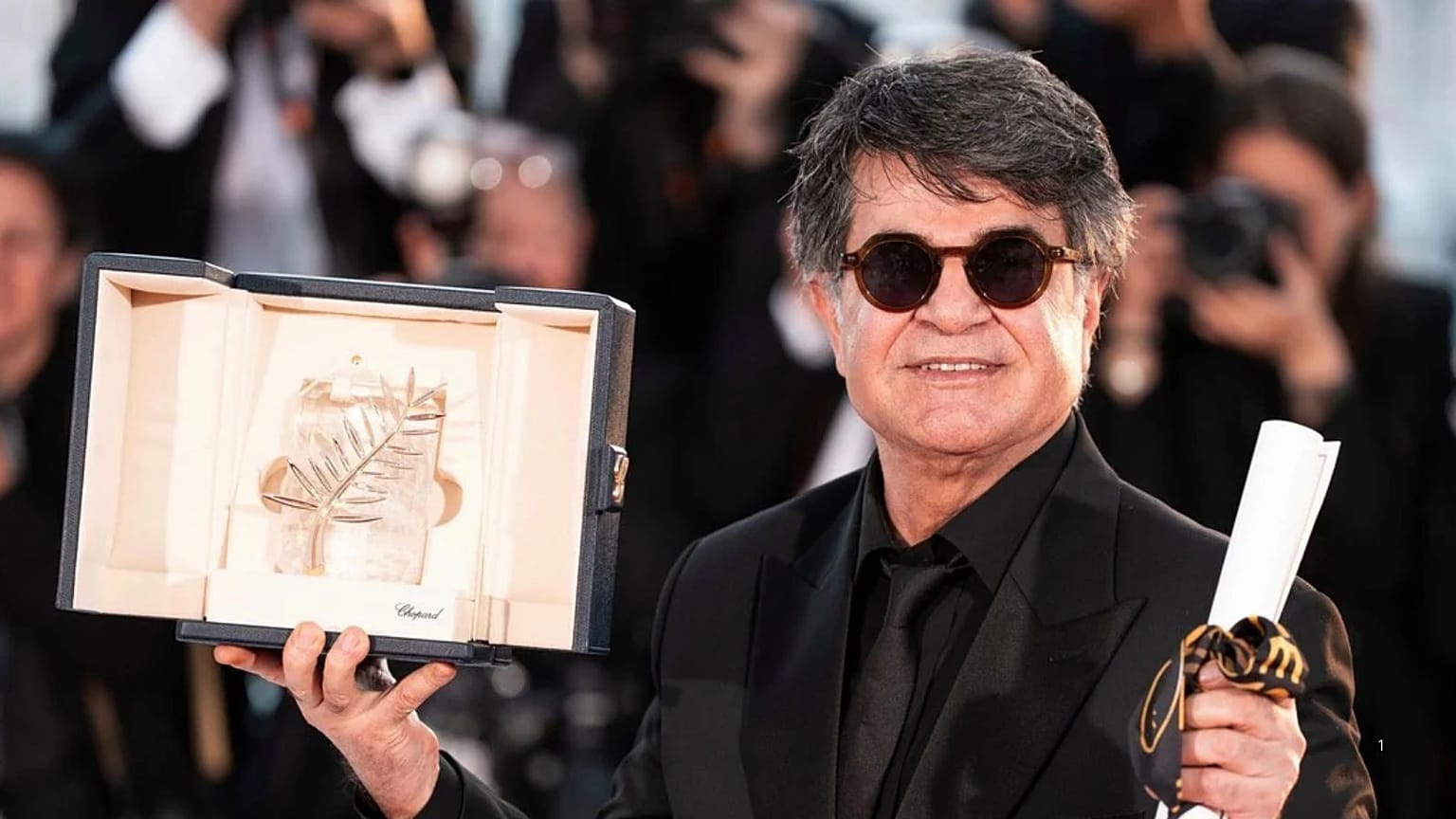 Director Jafar Panahi, winner of the Palme d'Or