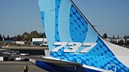 أرشيف - تظهر طائرة بوينغ 737 ماكس عشرة يوم الثلاثاء 20 تشرين الأول 2026 في مصنع بوينغ في إيفريت بولاية واشنطن.