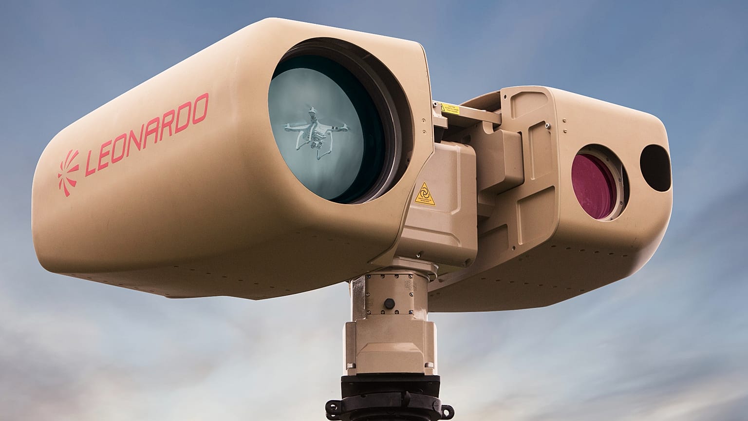 Sistema modulare all'avanguardia diLeonardo di sorveglianza elettro-ottica (EO), acquisizione di minacce (STA) e sistema di ricognizione
