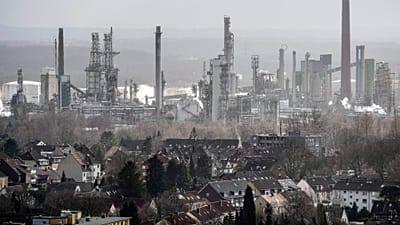 Το δεύτερο μεγαλύτερο διυλιστήριο της BP στη Γκельζενκιρχεν, στη δυτική Γερμανία, Δευτέρα 30 Ιανουαρίου 2023.