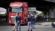 Protesta camionisti contro caro carburante