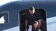 Flávio Bolsonaro arrives at Miami-Opa Locka Executive Airport on Wednesday, 