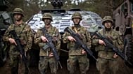 German Bundeswehr soldiers at the Training Range in Pabrade near the capital of Vilnius, Lithuania, Monday, 6 May, 2024. 
