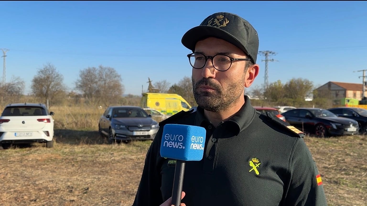 Ramón Cuevas, portavoz de la Guardia Civil.