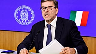 Il ministro dell'Economia Giancarlo Giorgetti