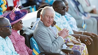 Britain's King Charles III attends youth rally in the Bahamas