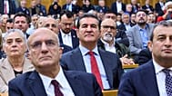 Mustafa Sarıgül, Özgür Özel'in TBMM grup toplantısında.