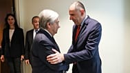 Αντόνιο Γκουτέρες και Γιώργος Γεραπετρίτης