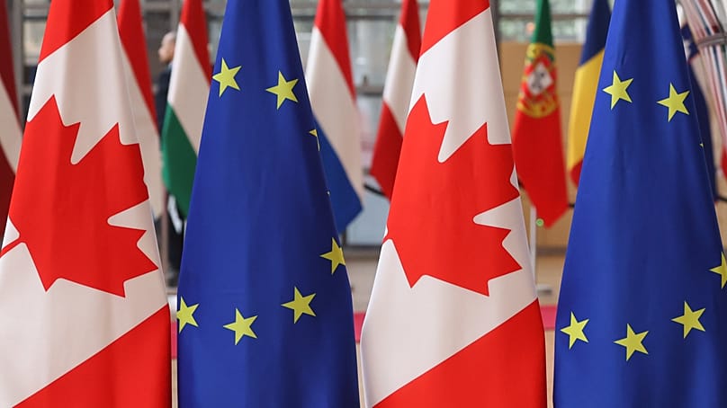 Il vertice Ue-Canada si svolge sotto l'ombra di Trump