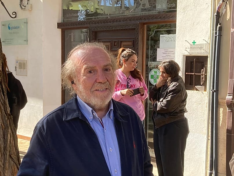 Antonio García, farmacéutico de Urda y una de las primeras personas en acudir a socorrer a las víctimas del accidente.