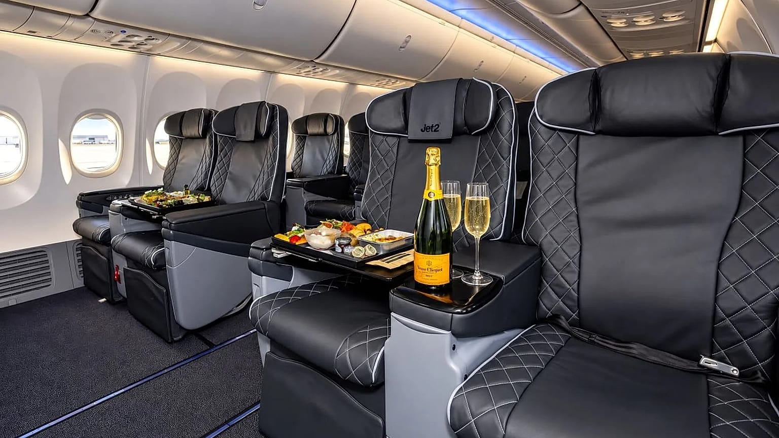 Jet2's charter arm now has an all-business class plane