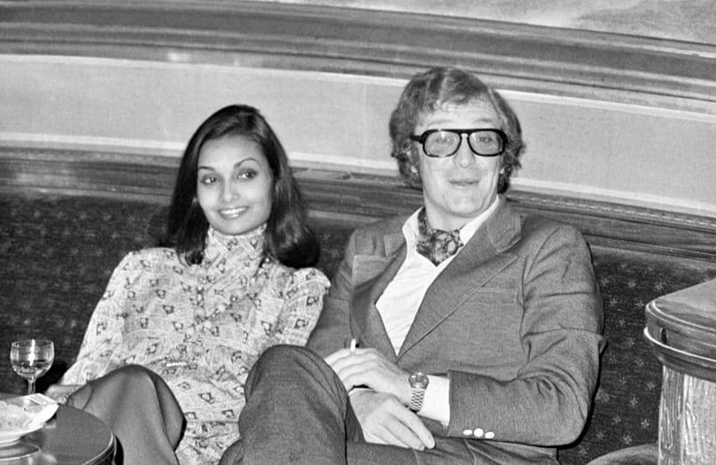 ARCHIVES - Michael Caine avec sa femme Shakira - 1967