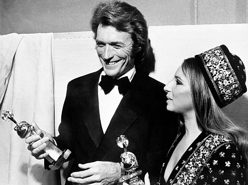 ARCHIVES - Clint Eastwood avec Barbra Streisand - 1971