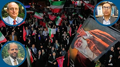 تجمع حامیان جمهوری اسلامی در تهران