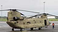 A Boeing CH-47F Chinook helicopter, the same model as the one that has crashed in Bosnia.  File Photo. 12 September 2026