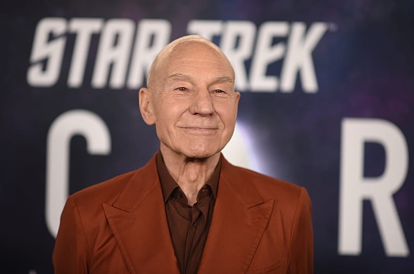 Patrick Stewart a „Star Trek: Picard” harmadik, egyben utolsó évadának premierjére érkezik. 2023. február 9.