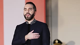 El presidente salvadoreño, Nayib Bukele, en el palacio presidencial en San Salvador, El Salvador, el 29 de octubre de 2026.