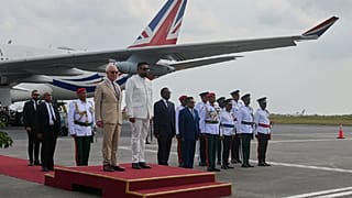 Guyana : le roi Charles III rencontre le président guyanien Irfaan Ali