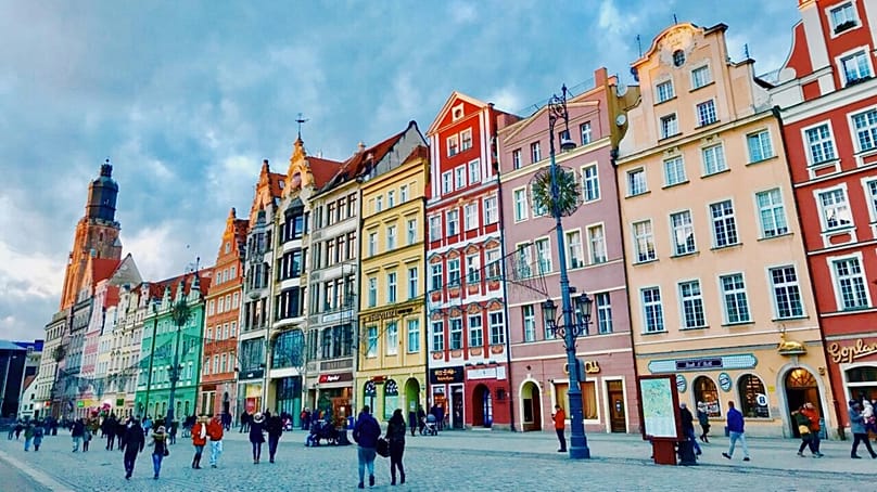 Wrocław in Poland 
