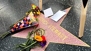 Patrick Stewart's star on the Hollywood Walk of Fame