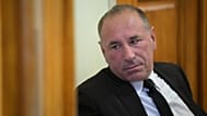 Boldog István volt fideszes országgyűlési képviselő a Fővárosi Törvényszék folyosóján 2026. október 30-án