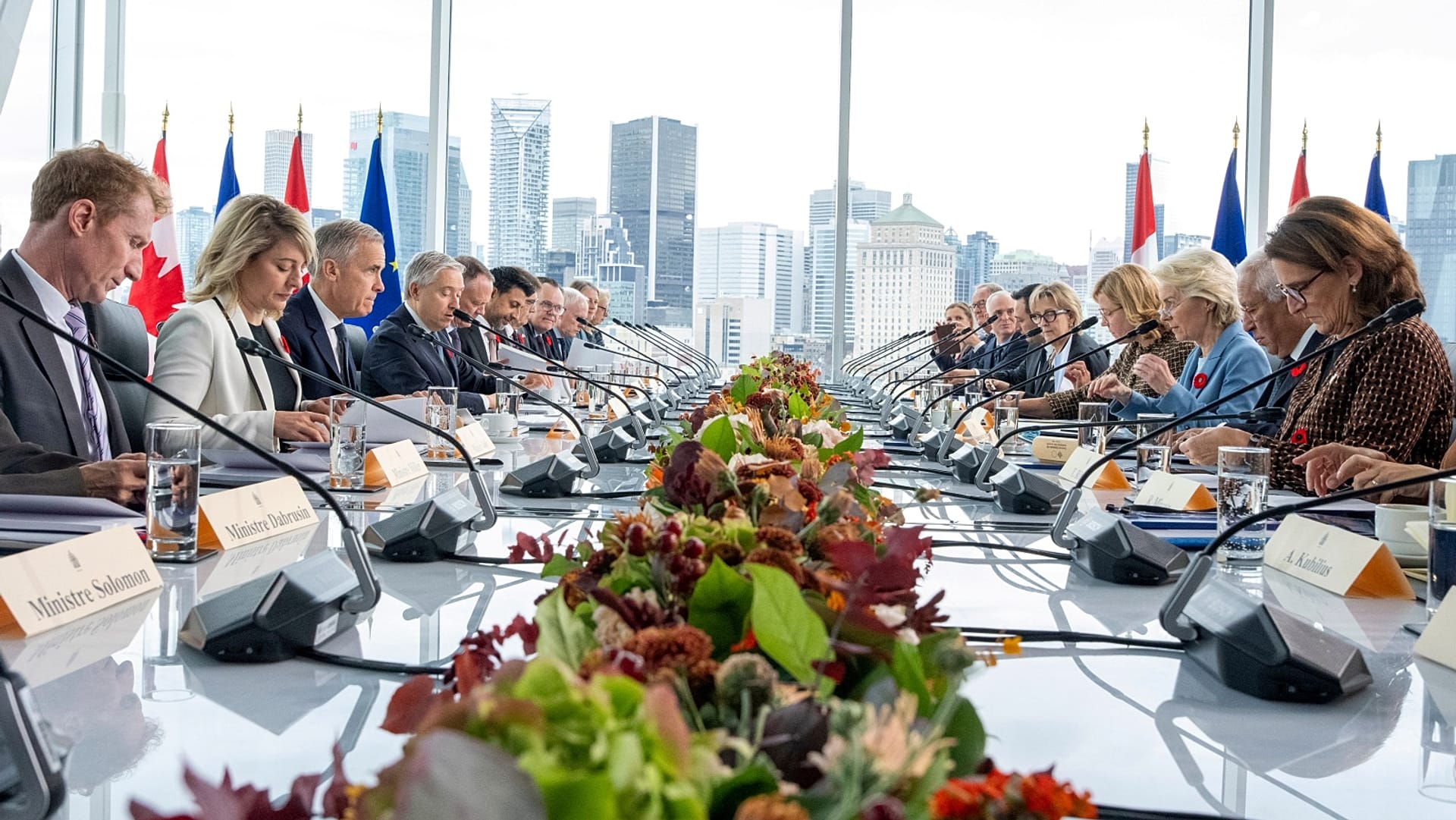 The EU-Canada summit in Montreal.