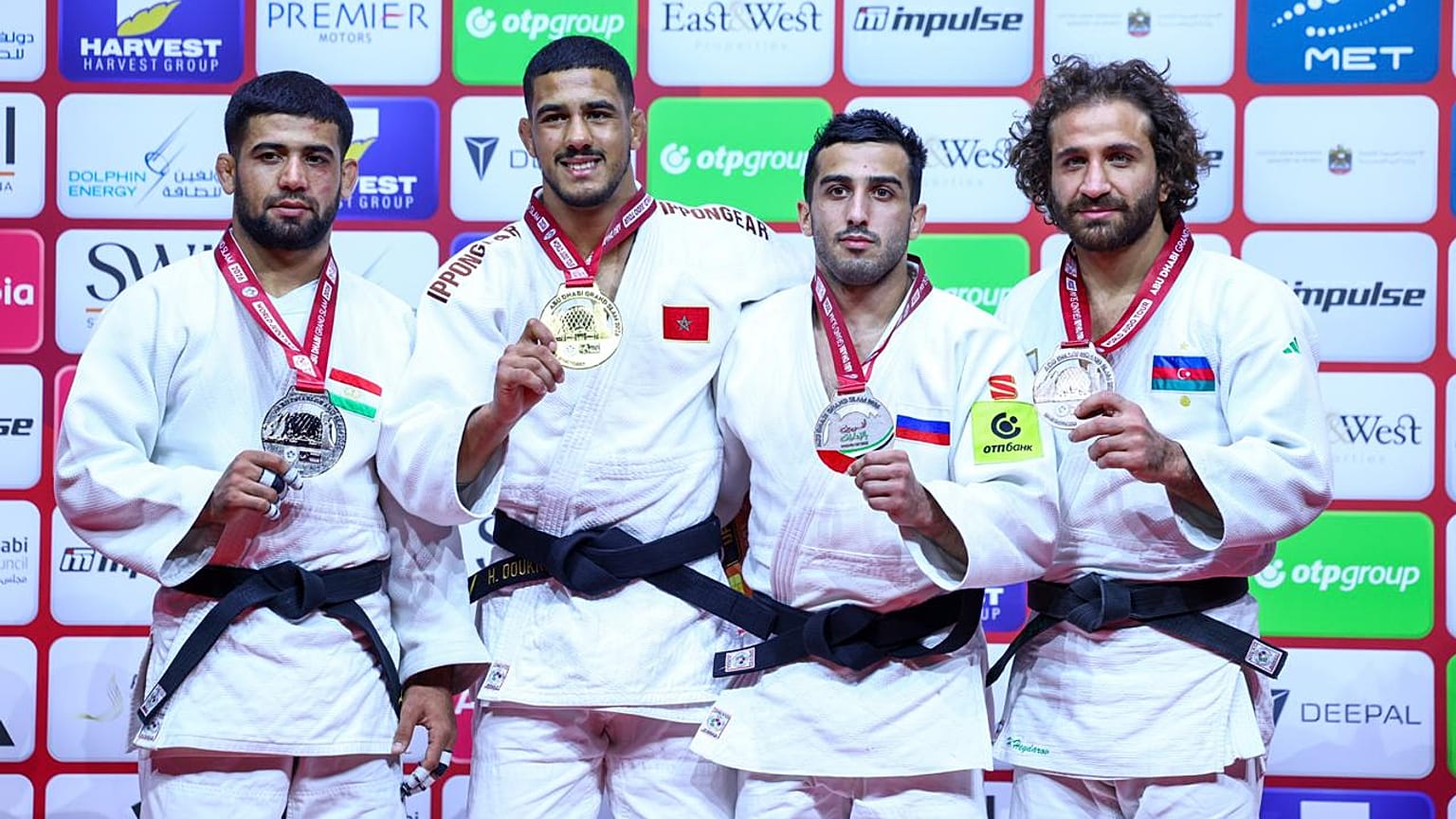 The first ever gold for Morocco at grand slam level